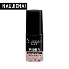 Klaaskiust alus geellakk Sincero Salon, Cover pale, 6 ml hind ja info | Sincero Salon Kosmeetika, parfüümid | kaup24.ee