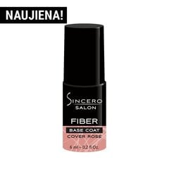 Klaaskiust alus geellakk Sincero Salon, Cover rose, 6ml hind ja info | Sincero Salon Kosmeetika, parfüümid | kaup24.ee