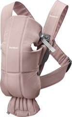 Переноска BabyBjorn Рюкзак Mini Cotton, пыльно-розовая цена и информация | Слинги, эргорюкзаки | kaup24.ee