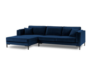 Угловой диван Luis 5, синий/черный цвет цена и информация | Диваны | kaup24.ee