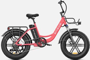 Электровелосипед Engwe L20, 20", розовый, 13Ач цена и информация | Электровелосипеды | kaup24.ee