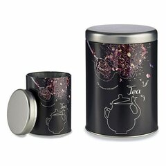 Металлическая Банка Tea Металл (1000 ml) (10,5 x 15 x 10,5 cm) цена и информация | Посуда для хранения еды | kaup24.ee