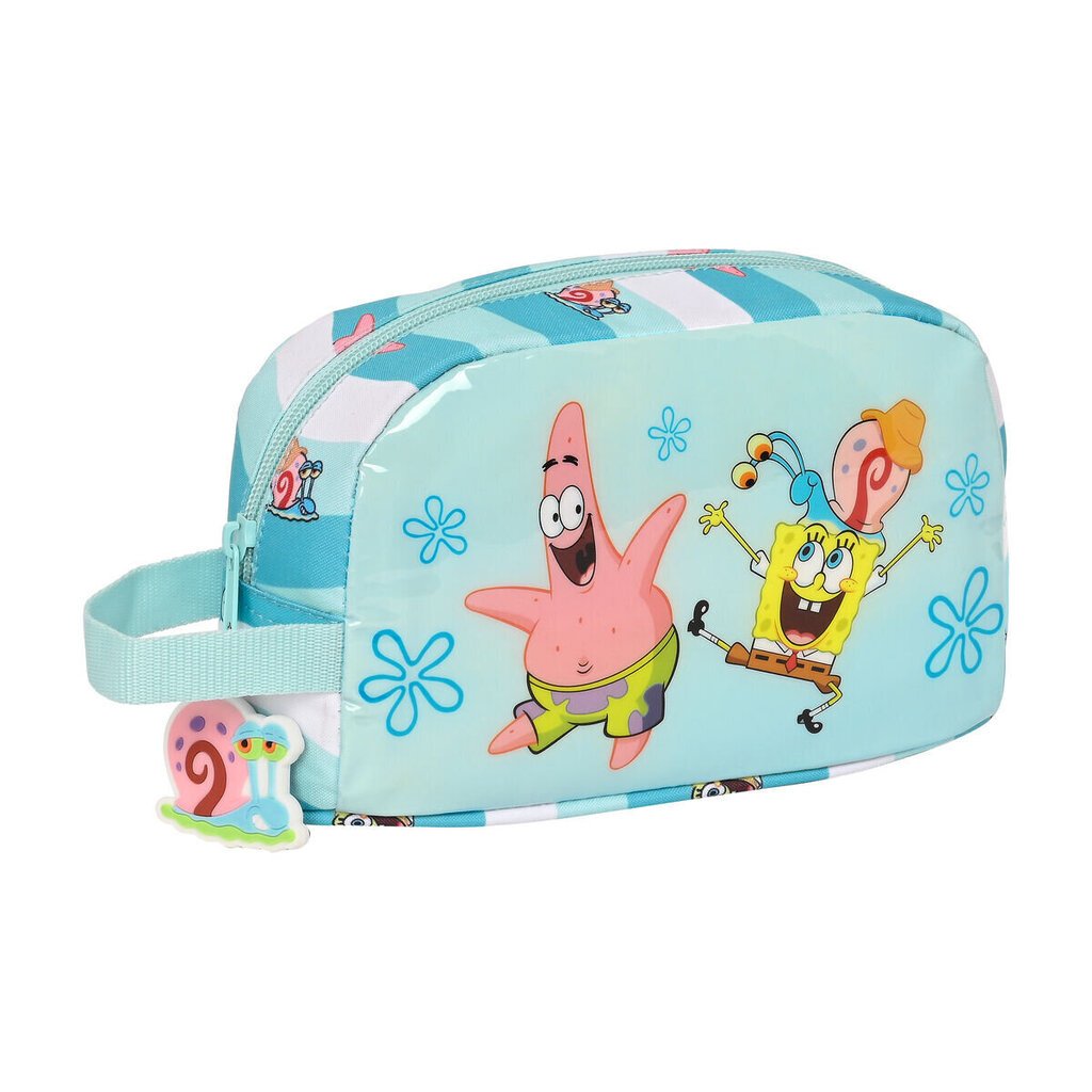 Termokott Spongebob Stay positive Mitmevärviline (21.5 x 12 x 6.5 cm) hind ja info | Toidu säilitusnõud | kaup24.ee