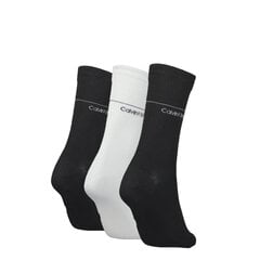 Calvin Klein naiste sokid 3pk kinkekarbis, must-valge hind ja info | Naiste sokid | kaup24.ee