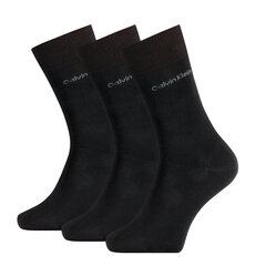Мужские носки Calvin Klein 3 пары, черные 701218718 001 39832 цена и информация | Мужские носки | kaup24.ee