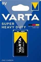 Patareid Varta Superlife 9V, 10 tk. hind ja info | Varta Sanitaartehnika, remont, küte | kaup24.ee