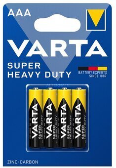 Varta Superlife patareid, AAA (LR03), 40 tk. цена и информация | Patareid | kaup24.ee