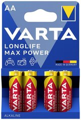 Varta Max Power AA LR6 patareid, 12 tk. цена и информация | Батарейки | kaup24.ee