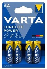 Батарейки Varta AA Longlife Power, 12 шт.  цена и информация | Батерейки | kaup24.ee
