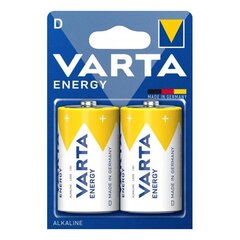 Батарейки Varta LR20 Energy, 4 шт. цена и информация | Батерейки | kaup24.ee