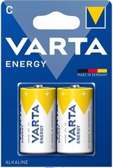 Varta R14 patareid, 6 tk. цена и информация | Батарейки | kaup24.ee