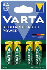 Patareid Varta Pro HR6 / AA 2600mAh, 4 tk. цена и информация | Батарейки | kaup24.ee