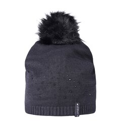 Icepeak naiste müts HONFLEUR, must hind ja info | Naiste mütsid ja peapaelad | kaup24.ee