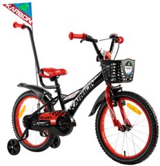18" Велосипед Alvin Karbon, цвет: красный/чёрный цена и информация | Велосипеды | kaup24.ee