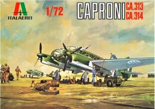 Mudelikomplekt kokkupanekuks Caproni Ca.313/ 314 Vintage Italeris hind ja info | Klotsid ja konstruktorid | kaup24.ee