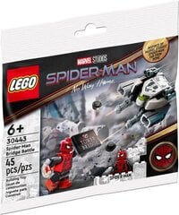 Blokeerib Super Heroes 30443 Spider-Man duelli sillal цена и информация | Конструкторы и кубики | kaup24.ee