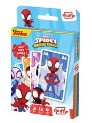 Shuffle Fun 4in1 Marvel spidey kaardimäng ja super-semud цена и информация | Настольные игры, головоломки | kaup24.ee