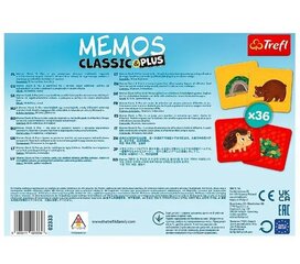 Mäng Memos Classic Plus loomad ja nende kodu цена и информация | Настольные игры, головоломки | kaup24.ee