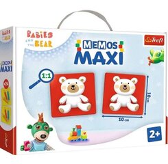 Mäng Memos Maxi Bobaski ja Teddy Bear цена и информация | Настольные игры, головоломки | kaup24.ee