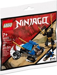 Ninjago Blocks 30592 Miniatuurne Thunderbolt Sõiduk hind ja info | Klotsid ja konstruktorid | kaup24.ee