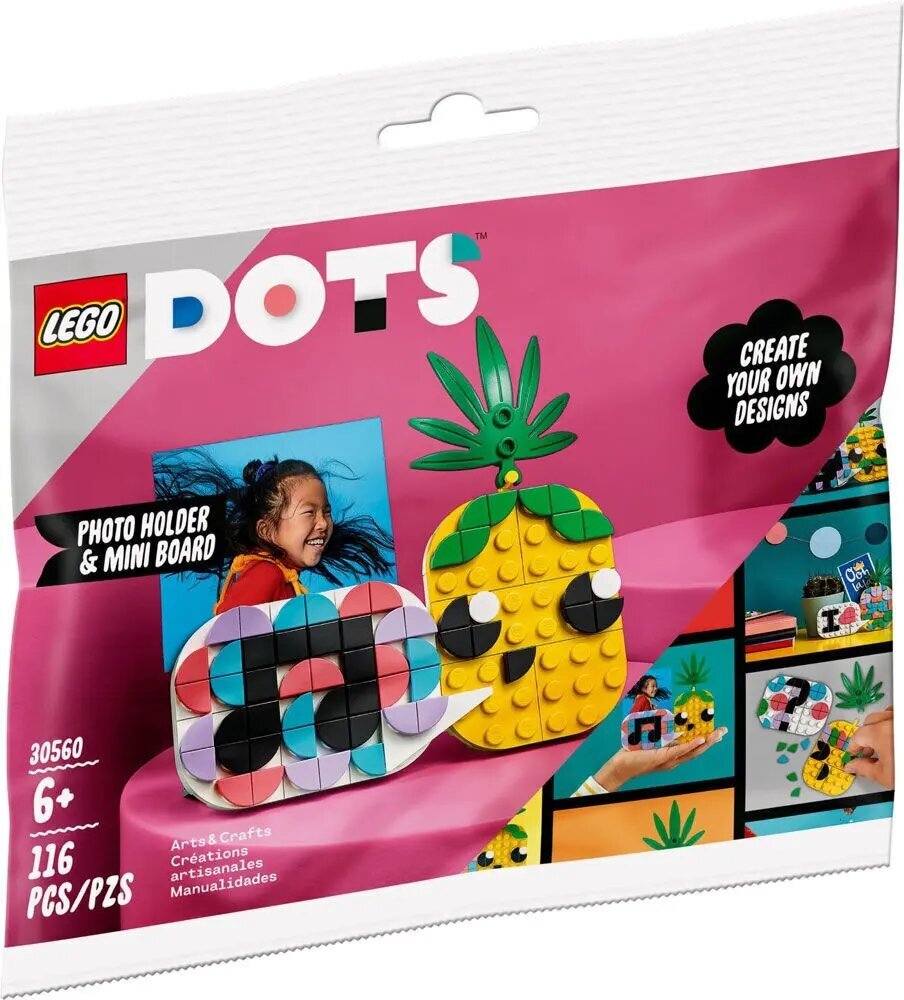 Ehitusplokid DOTS 30560 ananassi pildiraam ja miniatuurne tahvel цена и информация | Klotsid ja konstruktorid | kaup24.ee