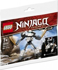Blocks Ninjago 30591 Titanium Mini Sammal цена и информация | Конструкторы и кубики | kaup24.ee