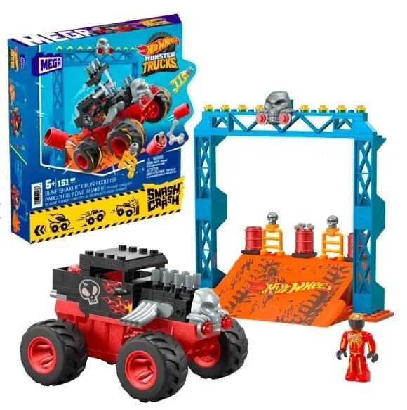 Bricks Hot Wheels Monster Trucks luu shaker stunt trikk hind ja info | Klotsid ja konstruktorid | kaup24.ee