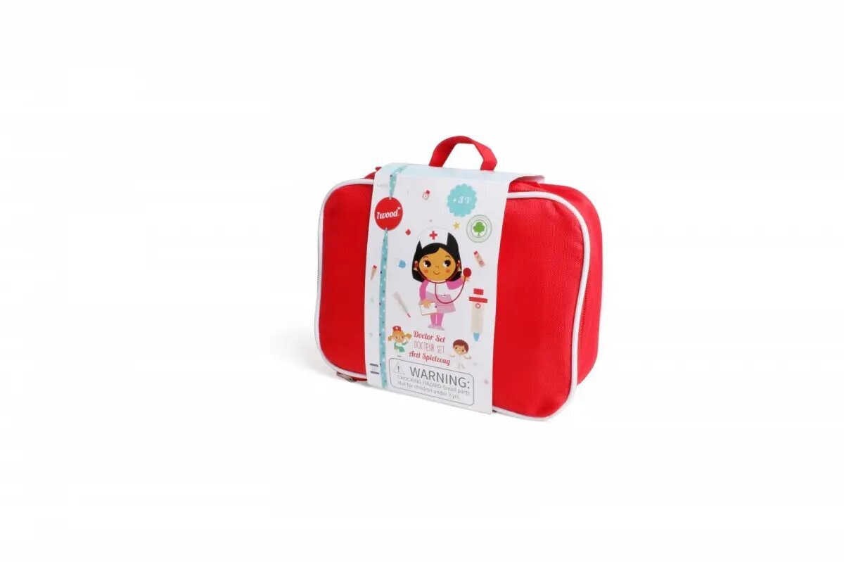 Arsti komplekt kohvris Puidust hind ja info | Tüdrukute mänguasjad | kaup24.ee