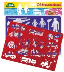 Sõidukite ja inimeste mallid hind ja info | Lena Koolitarbed | kaup24.ee