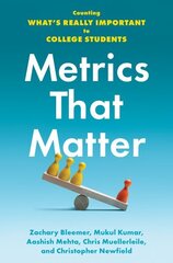 Metrics That Matter: Counting What's Really Important to College Students hind ja info | Ühiskonnateemalised raamatud | kaup24.ee