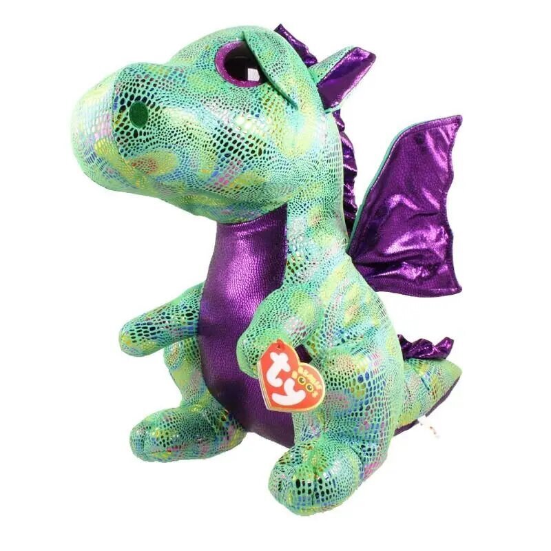 Plüüsist mänguasi TY Beanie Boos Cinder the Dragon, 40 cm hind ja info | Pehmed mänguasjad | kaup24.ee