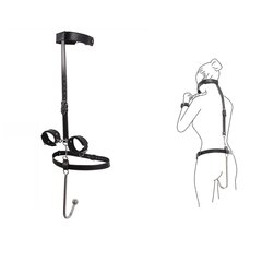 Анальный крюк с фиксацией наручниками и кляпом Bondage Hook Set цена и информация | БДСМ и фетиш | kaup24.ee