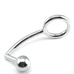 Анальный крюк с кольцом для члена 45 мм цена и информация | БДСМ и фетиш | kaup24.ee
