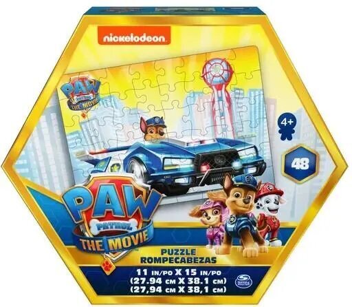 Pusle Käpapatrulliga Nickelodeon Spin Master Paw Patrol, 48 tk. цена и информация | Pusled | kaup24.ee