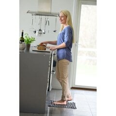 Массажный коврик для ног Sissel Step-fit, 49x49 см, серый цвет цена и информация | Аксессуары для массажа | kaup24.ee