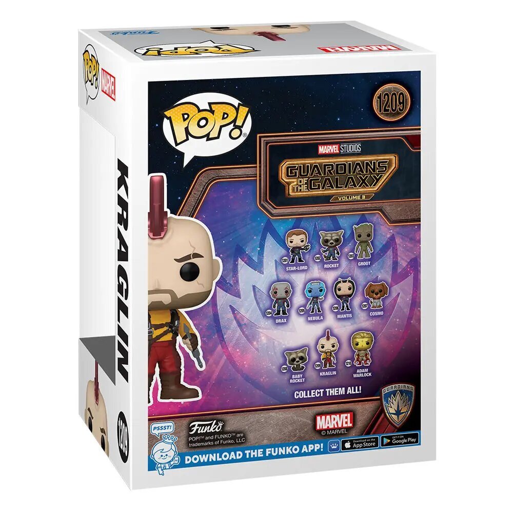 Vinüülfiguur Guardians Galaxy Vol. 3 POP! Kriglin 9 cm hind ja info | Fännitooted mänguritele | kaup24.ee