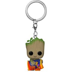 Võtmehoidja Pocket POP Marvel I am Groot - Groot juustupuffidega hind ja info | Poiste mänguasjad | kaup24.ee