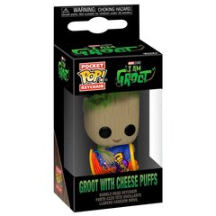 Võtmehoidja Pocket POP Marvel I am Groot - Groot juustupuffidega цена и информация | Игрушки для мальчиков | kaup24.ee