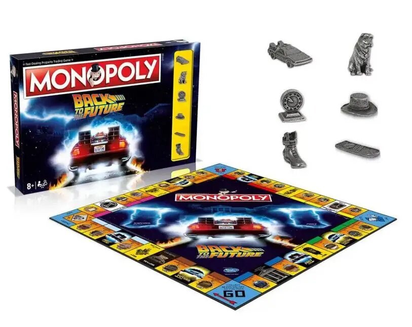 Võidukäigud: Monopoly - Tagasi tulevikku (WM01330-EN1) цена и информация | Lauamängud ja mõistatused | kaup24.ee