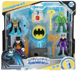 Mattel Imaginext: Супердрузья DC — мультипакет Bat-Tech (HD47) цена и информация | Развивающий мелкую моторику - кинетический песок KeyCraft NV215 (80 г) детям от 3+ лет, бежевый | kaup24.ee