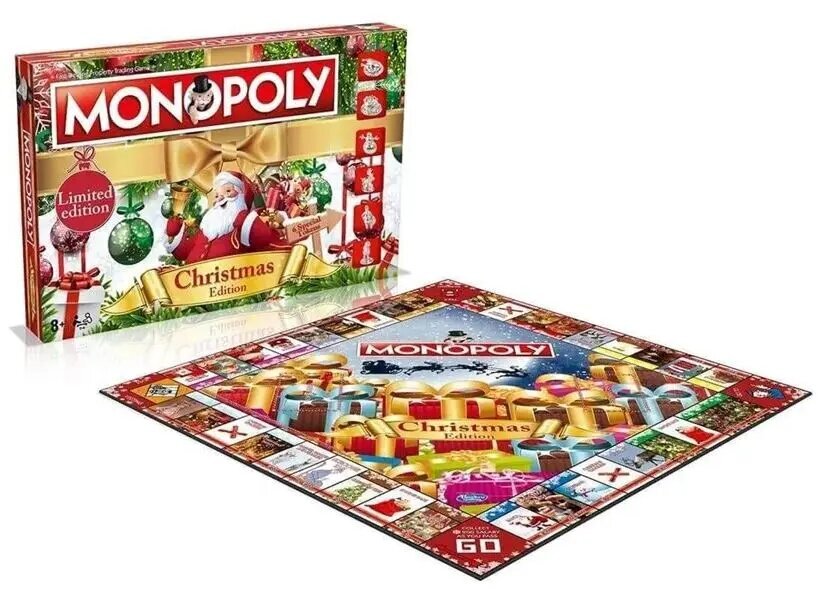 Võidukäigud Monopoly Christmas Edition - Limited Edition (inglise keel) (24358) hind ja info | Lauamängud ja mõistatused | kaup24.ee