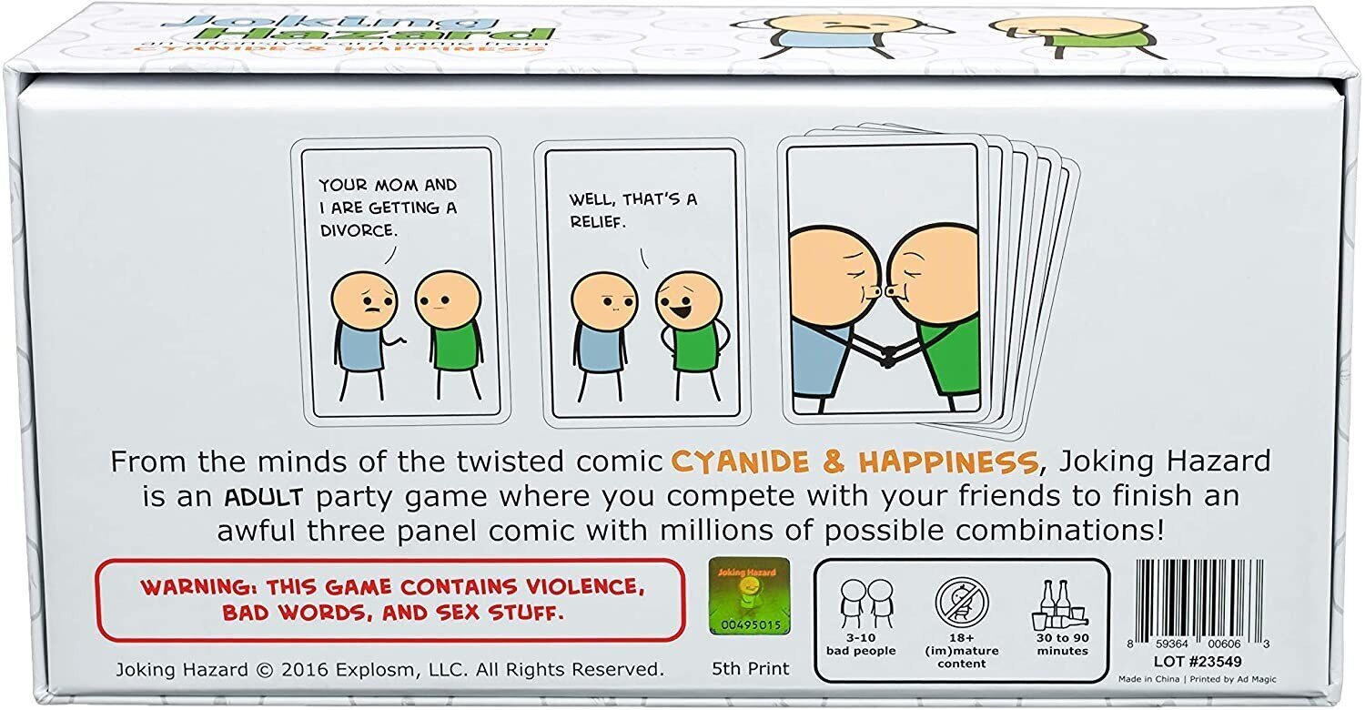 Lauamäng Joking Hazard Cyanide & Happiness the Boardgame, ENG hind ja info | Lauamängud ja mõistatused | kaup24.ee