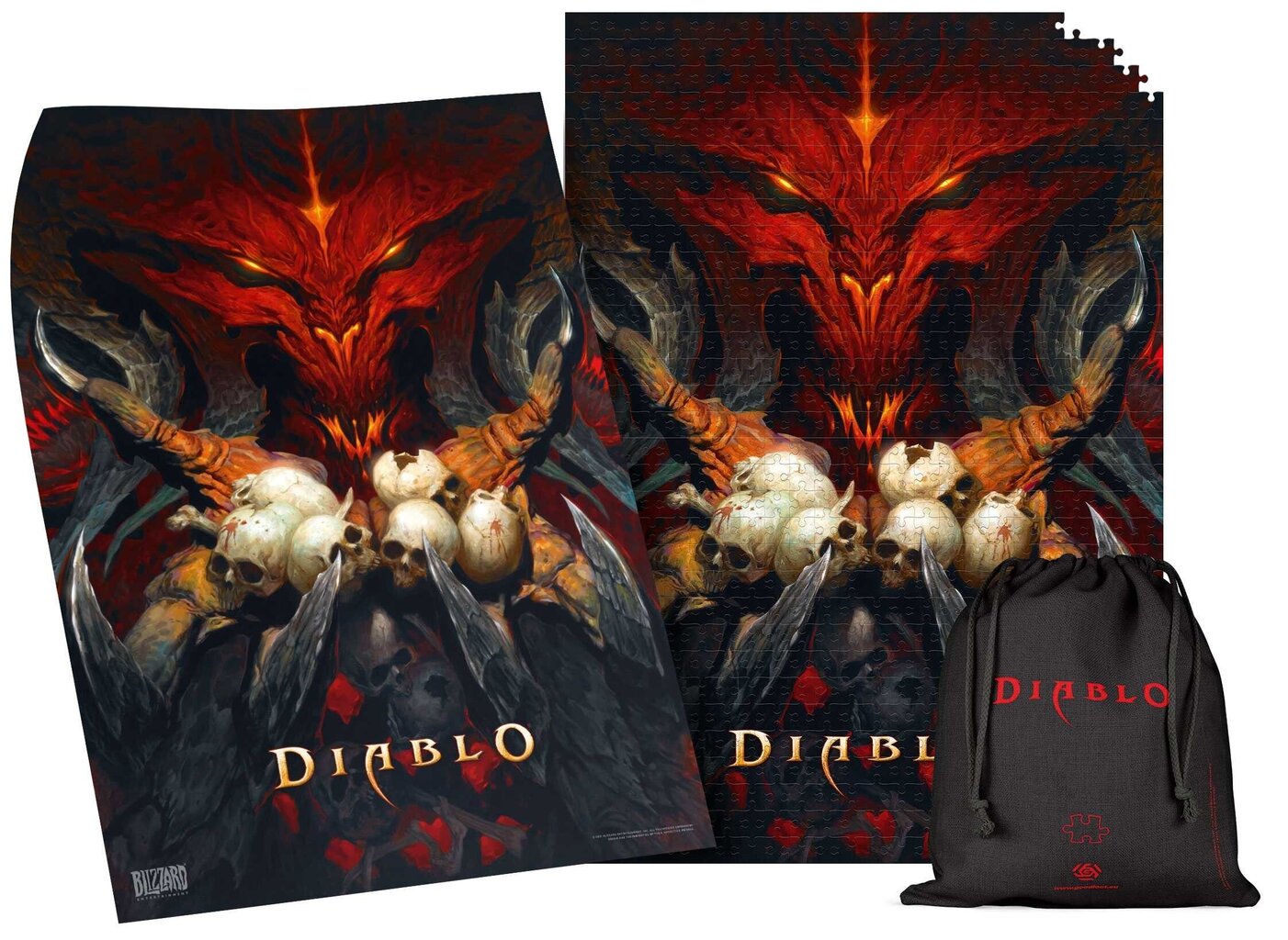 Pusle Diablo: Lord of Terror, 1000 det. hind ja info | Pusled | kaup24.ee