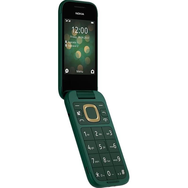 Nokia 2660 Flip 4G Lush Green (1GF011KPJ1A05) цена и информация | Telefonid | kaup24.ee