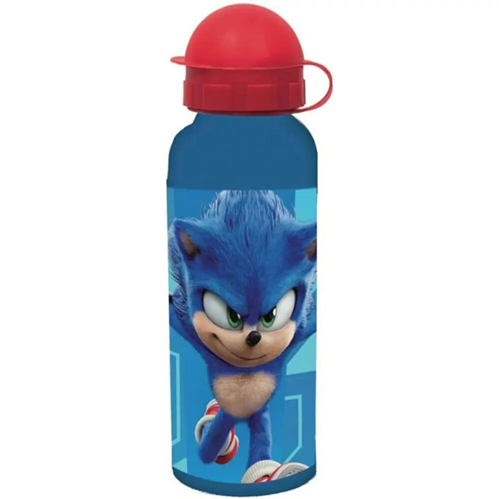 Sonic The Hedgehog alumiiniumpudel 520ml цена и информация | Joogipudelid | kaup24.ee