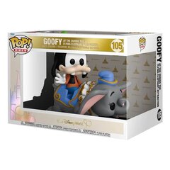 Walt Disney Maailma 50. Aastapäev POP! Rides Super Deluxe Vinüülkuju Dumbo w/Goofy 15 cm hind ja info | Fännitooted mänguritele | kaup24.ee