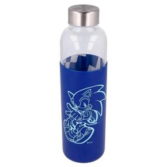 Sonic the Hedgehog silikoonist kate klaaspudel 585ml hind ja info | Joogipudelid | kaup24.ee