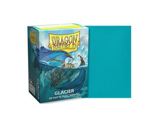 Кармашки для игральных карт Dragon Shield Standard Matte Dual Sleeves, Glacier Miniom 100 шт. цена и информация | Настольные игры | kaup24.ee