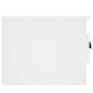 vidaXL seinale kinnitatav öökapp, valge, 41,5 x 36 x 28 cm hind ja info | Öökapid | kaup24.ee