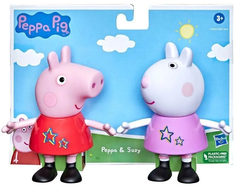 Hasbro Peppa Pig: Peppa Suzy kahe kuju lõbus pakend (F4345) цена и информация | Poiste mänguasjad | kaup24.ee